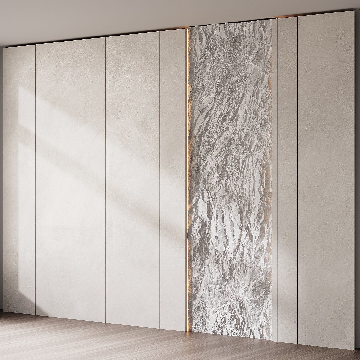 Wall 3D panel 33 3D model_1