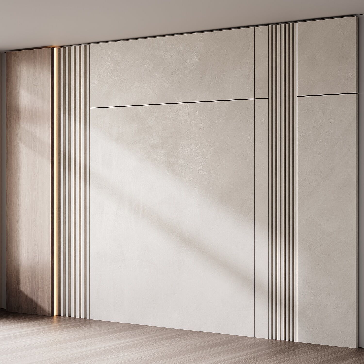 Wall 3D panel 34 3D model_1