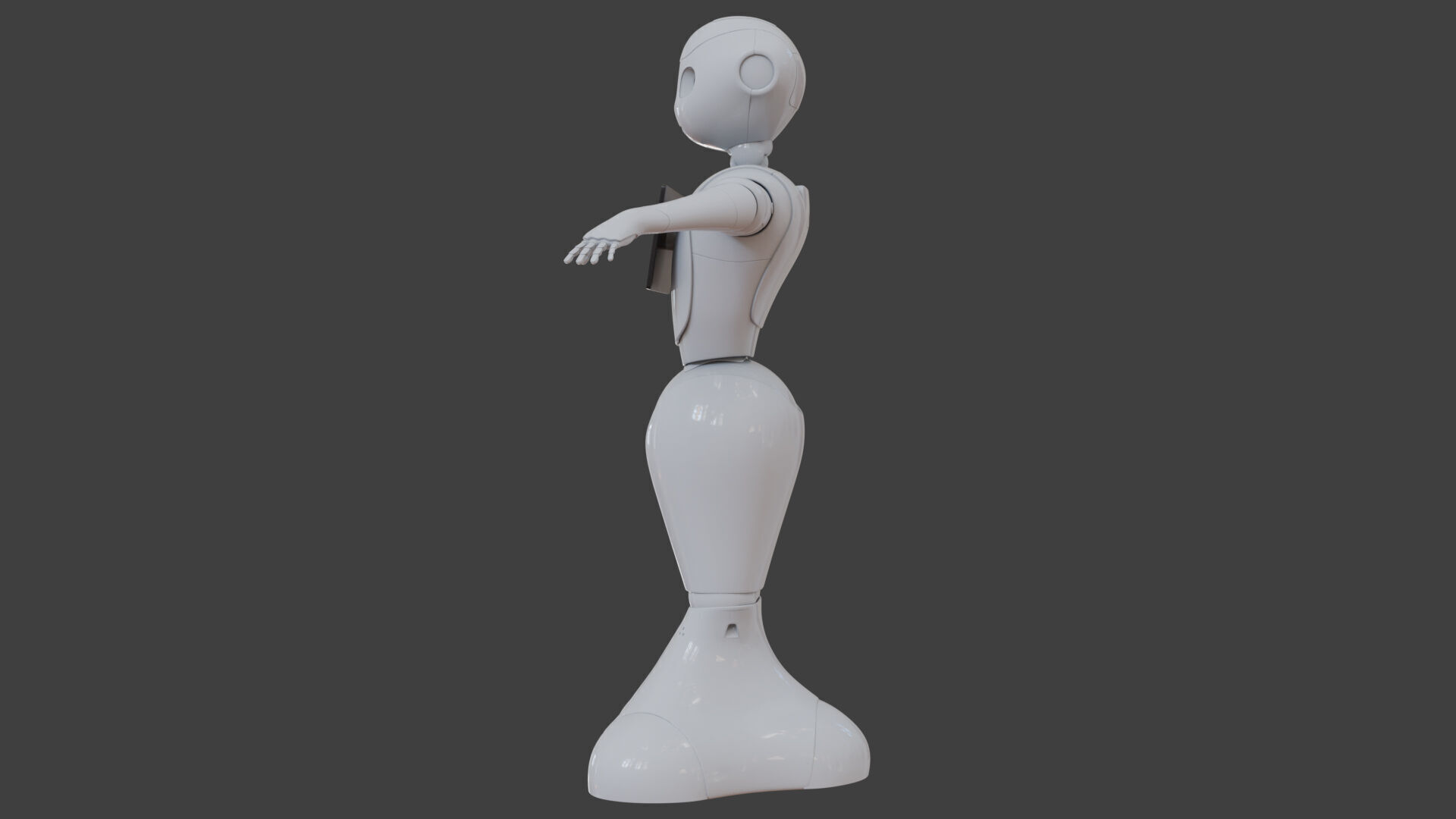 Robot Pepper Blender 3D model_7
