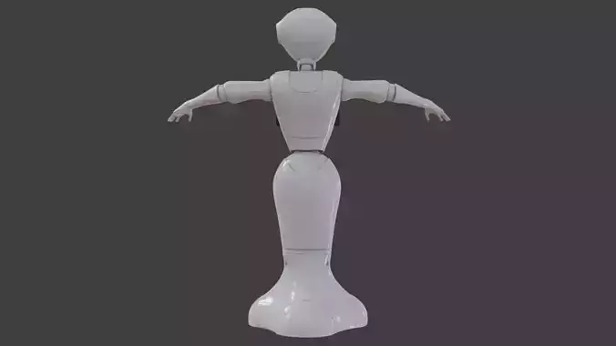 Robot Pepper Blender 3D model