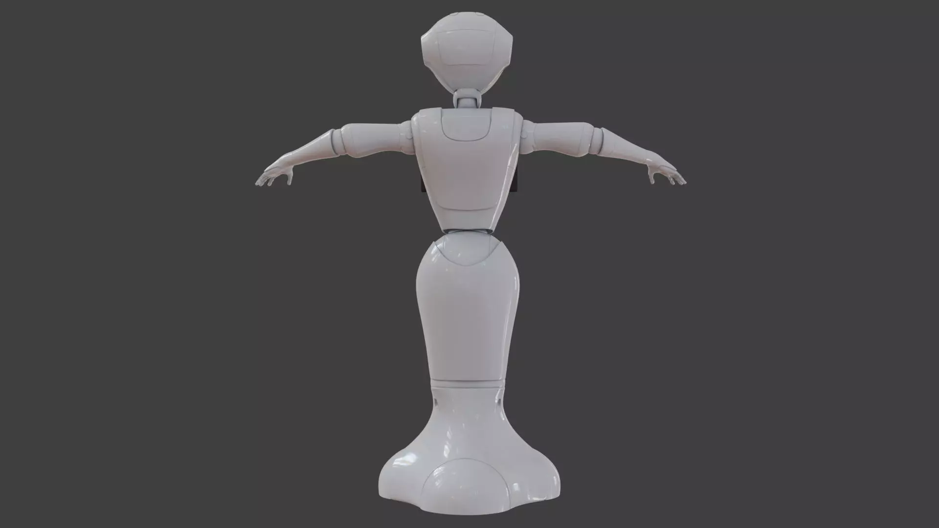 Robot Pepper Blender 3D model_0