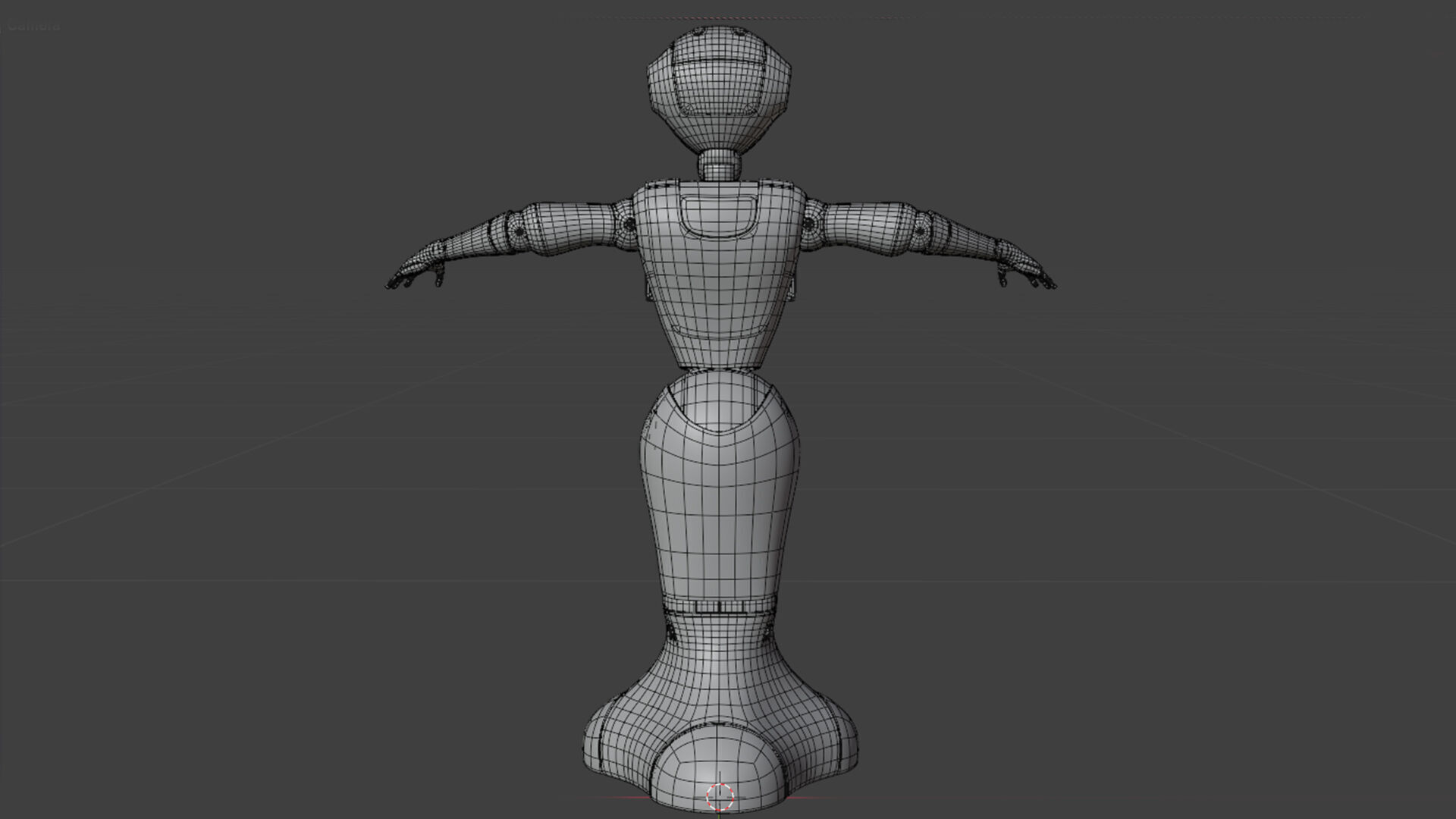Robot Pepper Blender 3D model_2