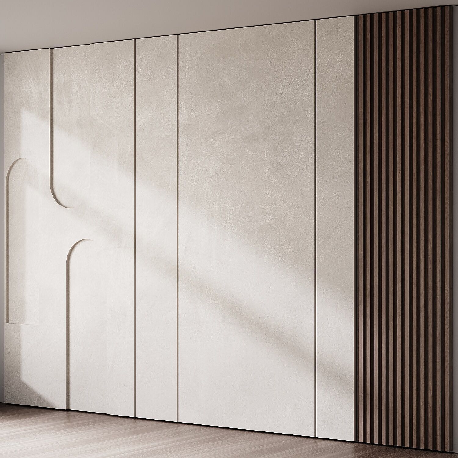 Wall 3D panel 36 3D model_1