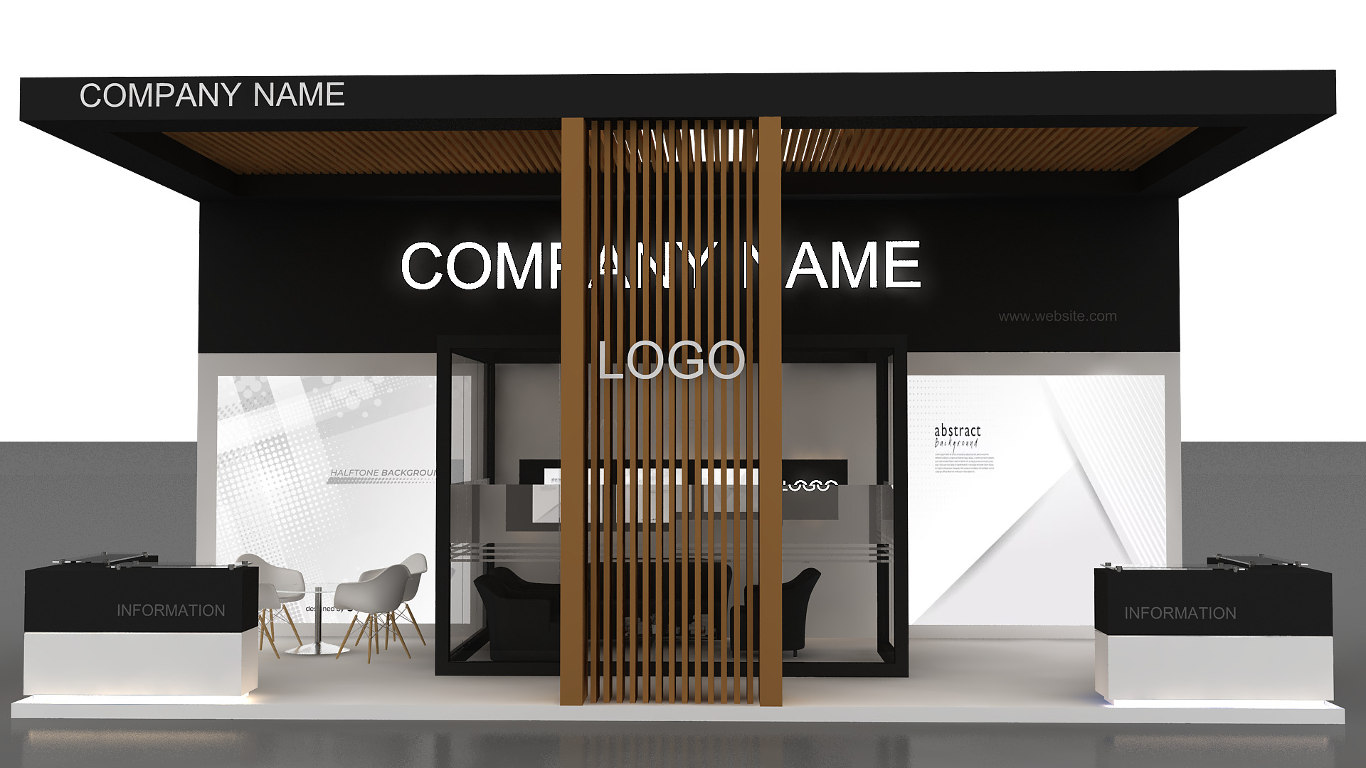 3d Exhibition Model 3D model_3