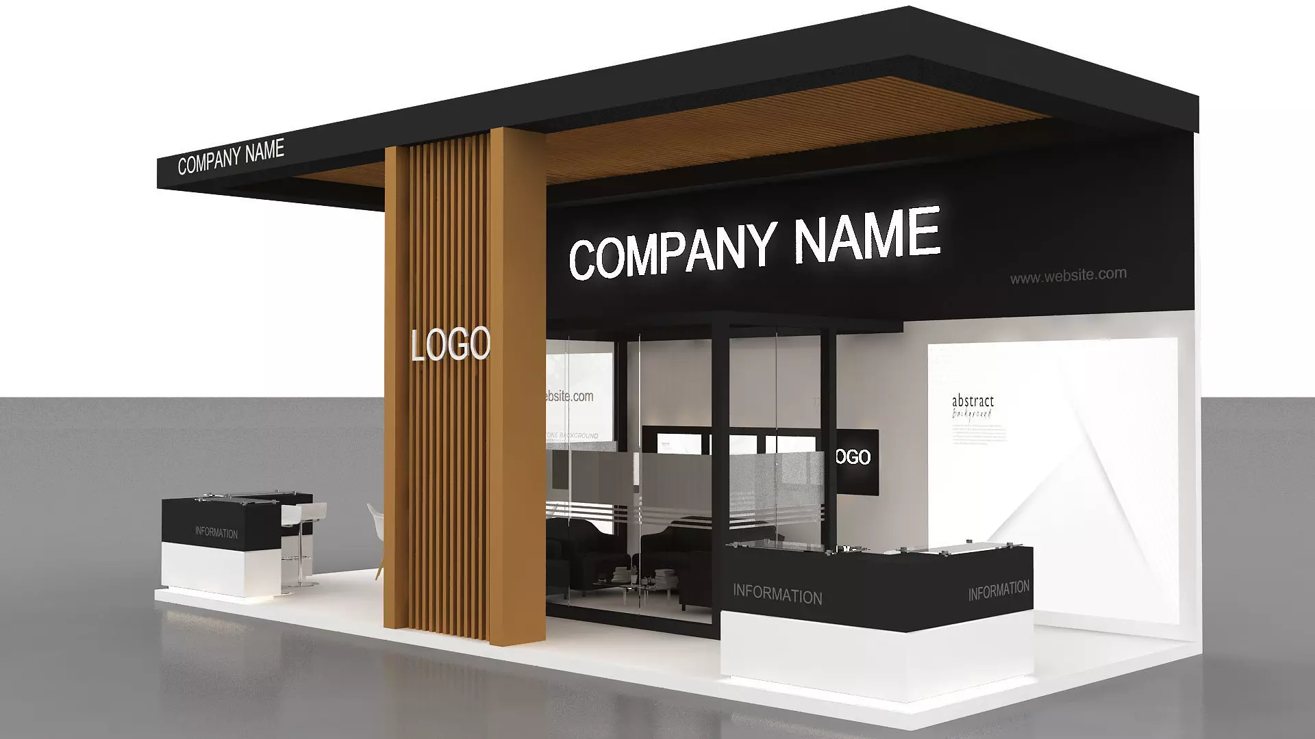 3d Exhibition Model 3D model_0