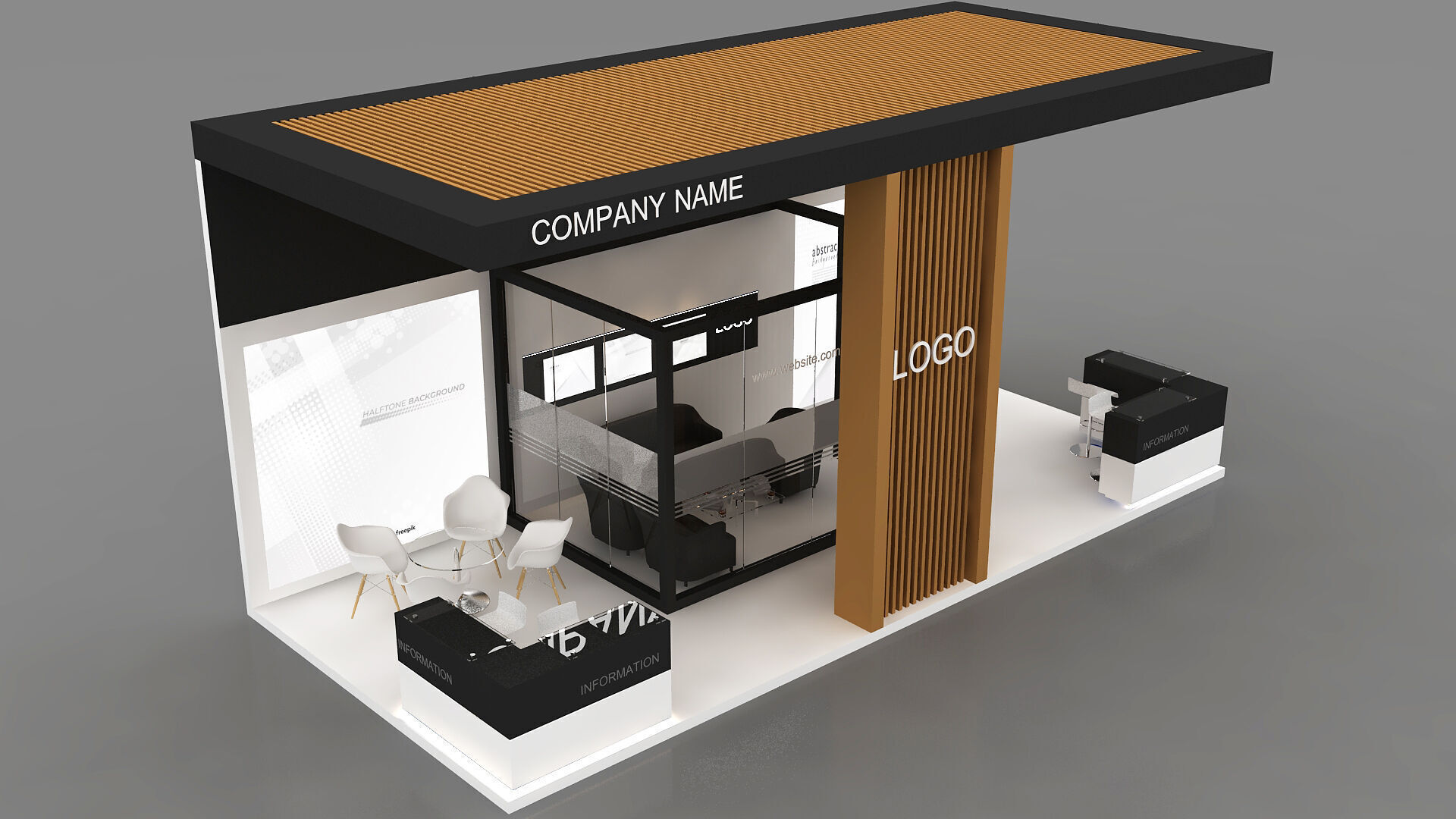 3d Exhibition Model 3D model_6