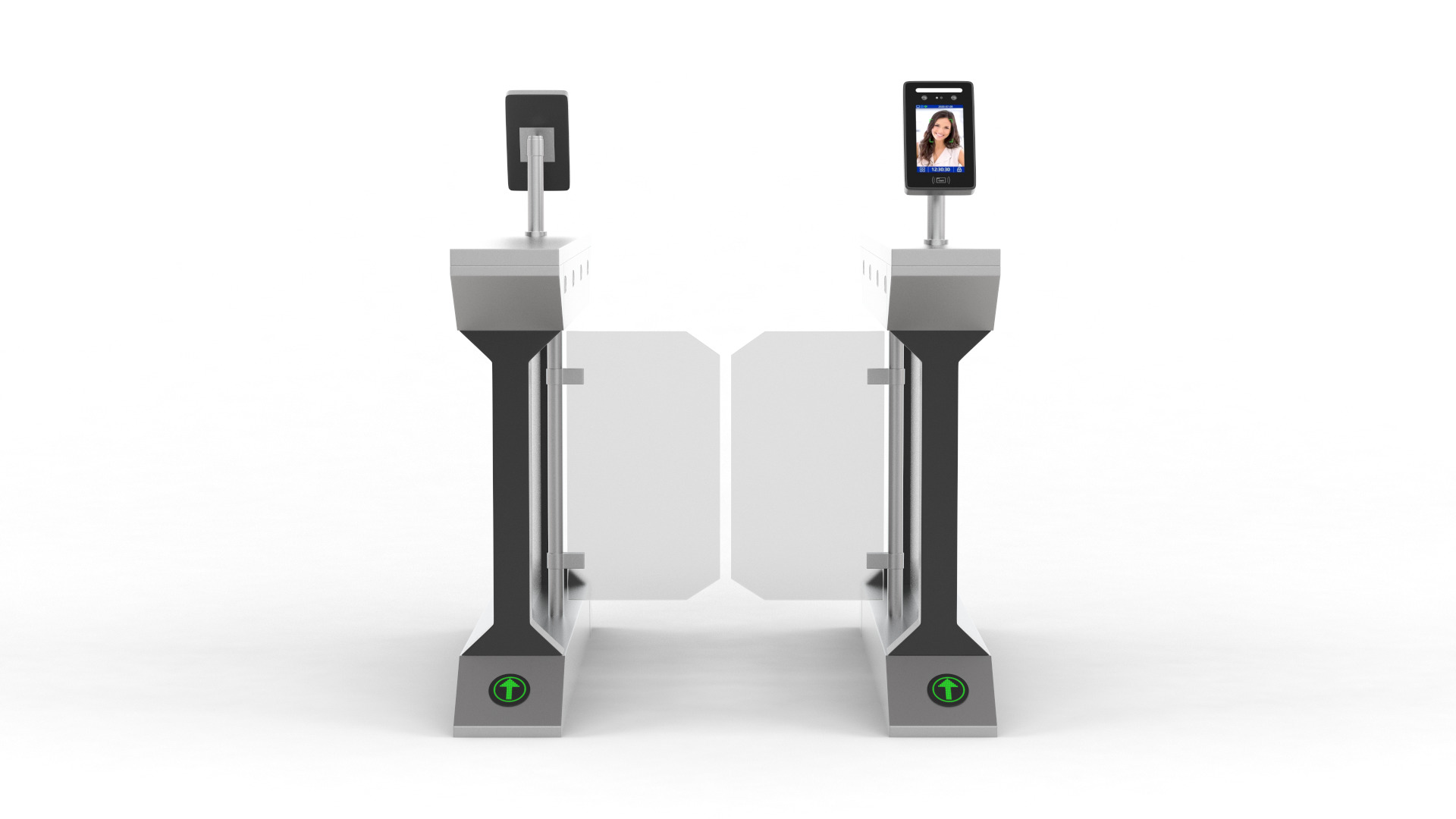Turnstile Gate 3D model_3