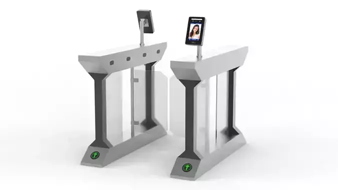 Turnstile Gate 3D model