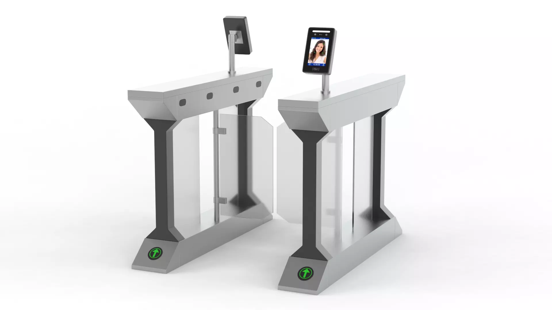 Turnstile Gate 3D model_0