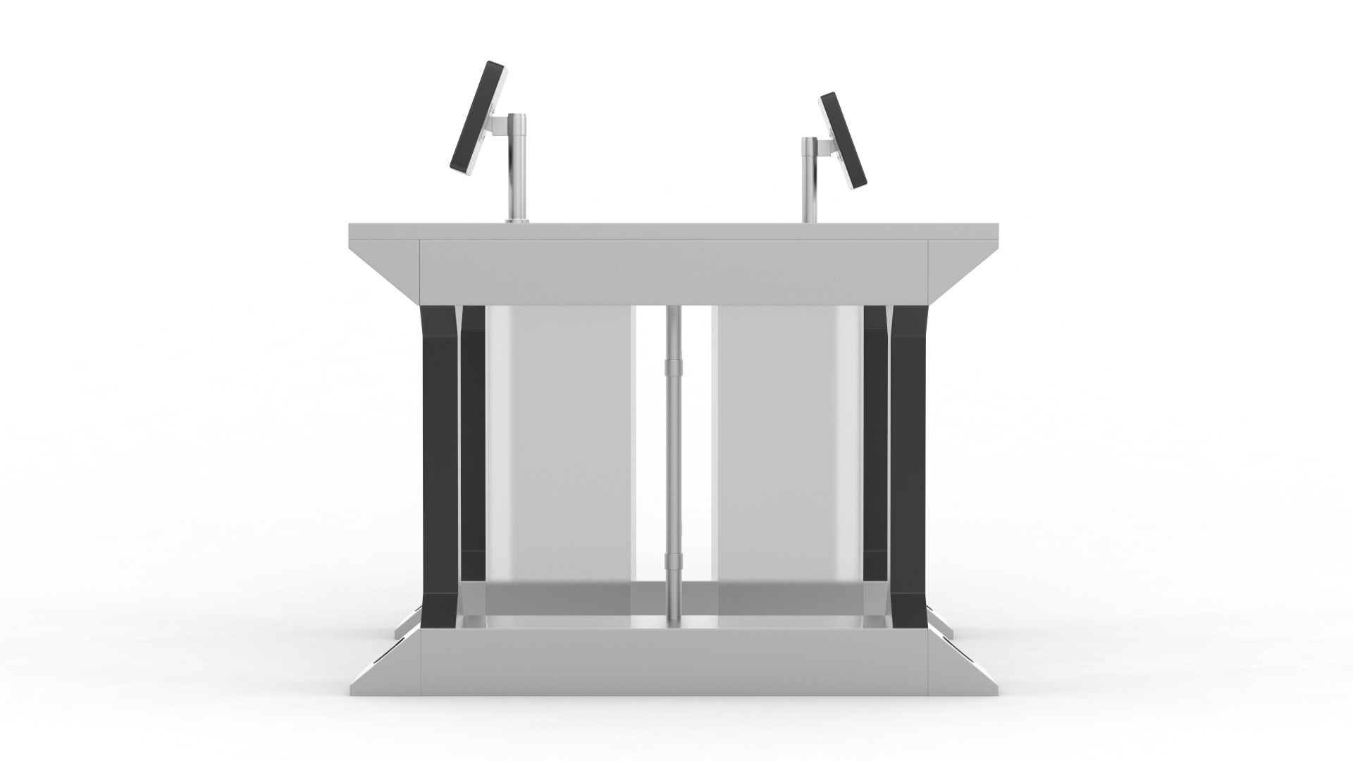 Turnstile Gate 3D model_1