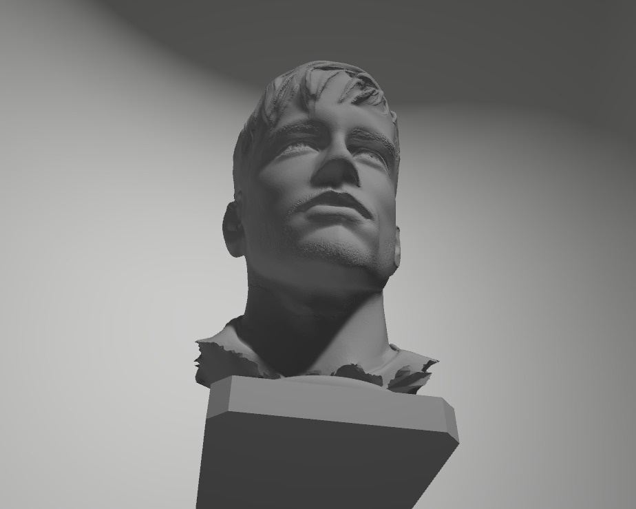 Neymar Jr 3D print model_4