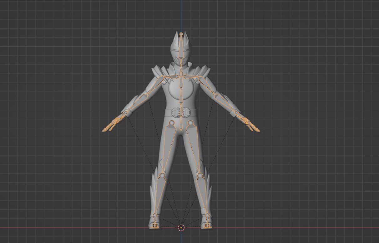 GozyuWolf -  No1 Sentai Gozyuger 3D model_18