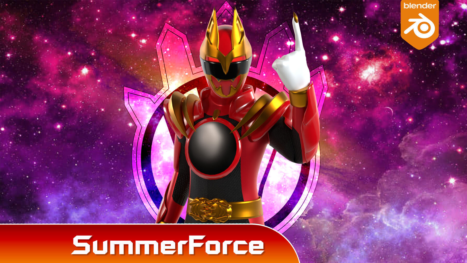 GozyuWolf -  No1 Sentai Gozyuger 3D model_1