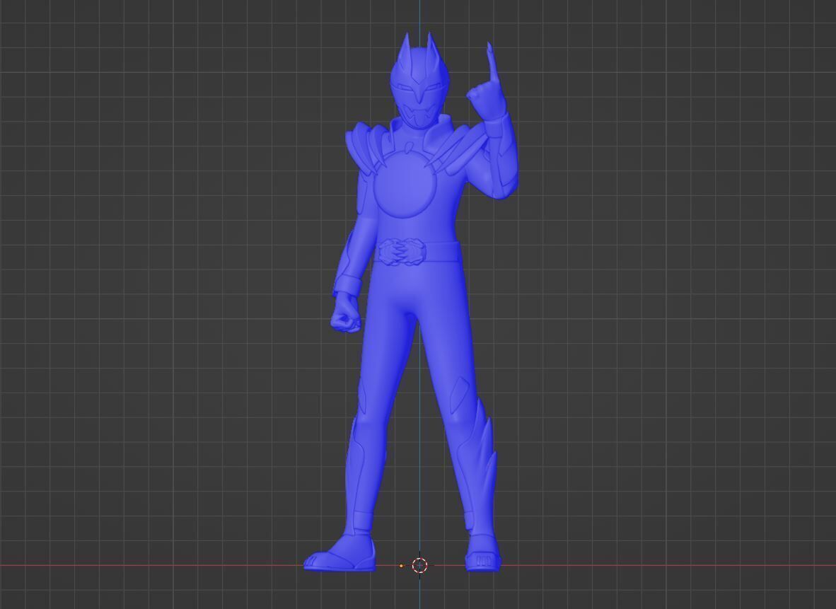 GozyuWolf -  No1 Sentai Gozyuger 3D model_19
