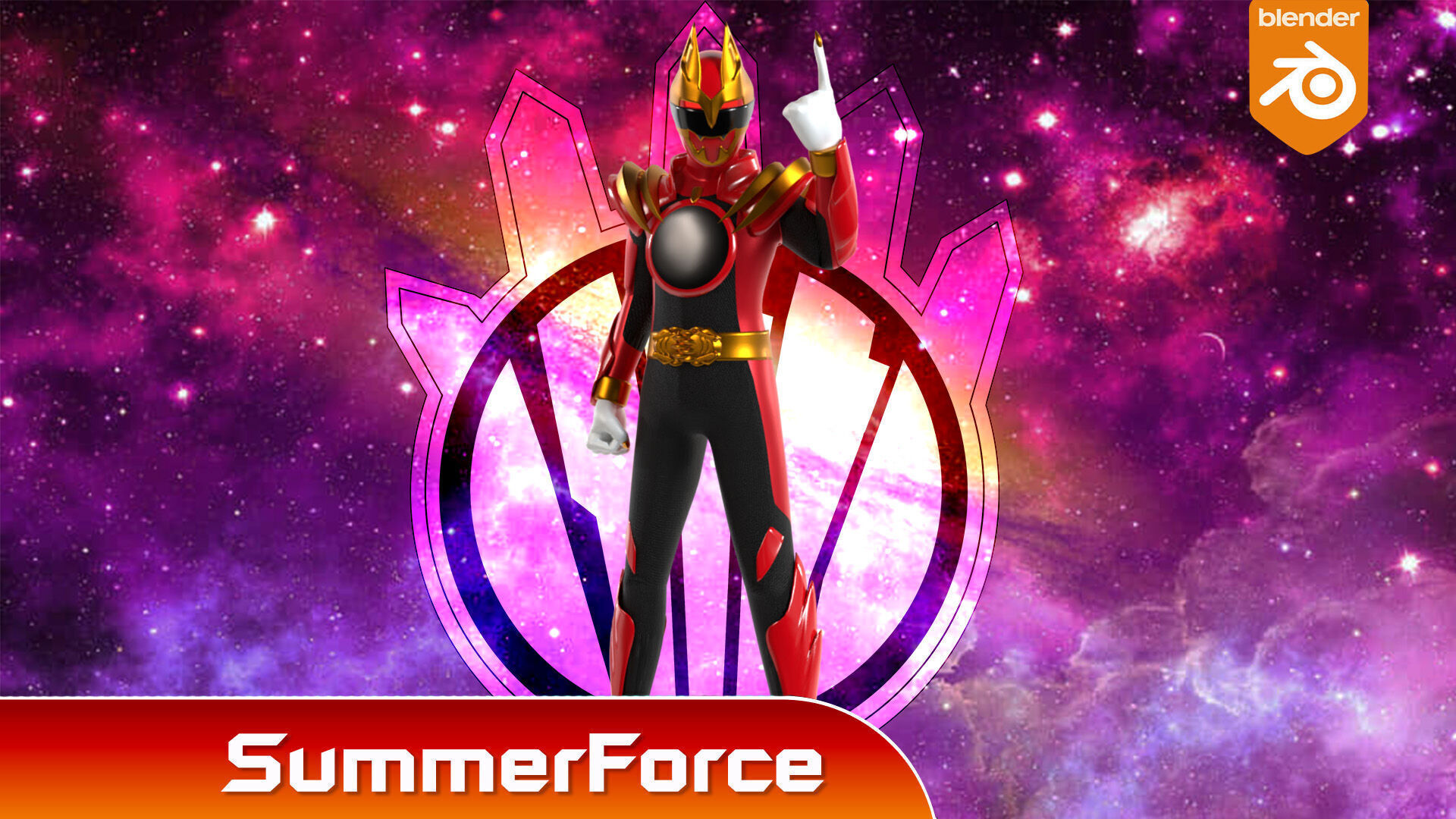 GozyuWolf -  No1 Sentai Gozyuger 3D model_2