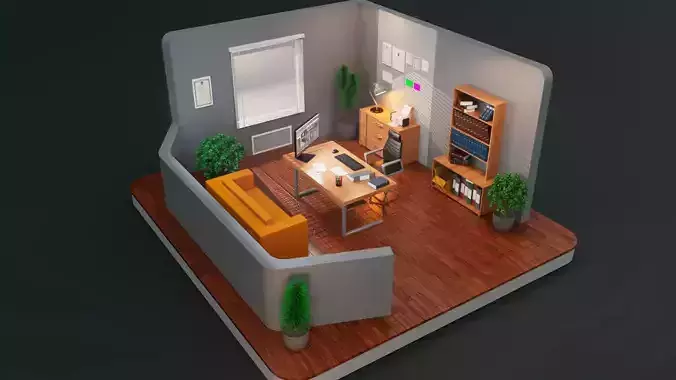 Isometric Room
