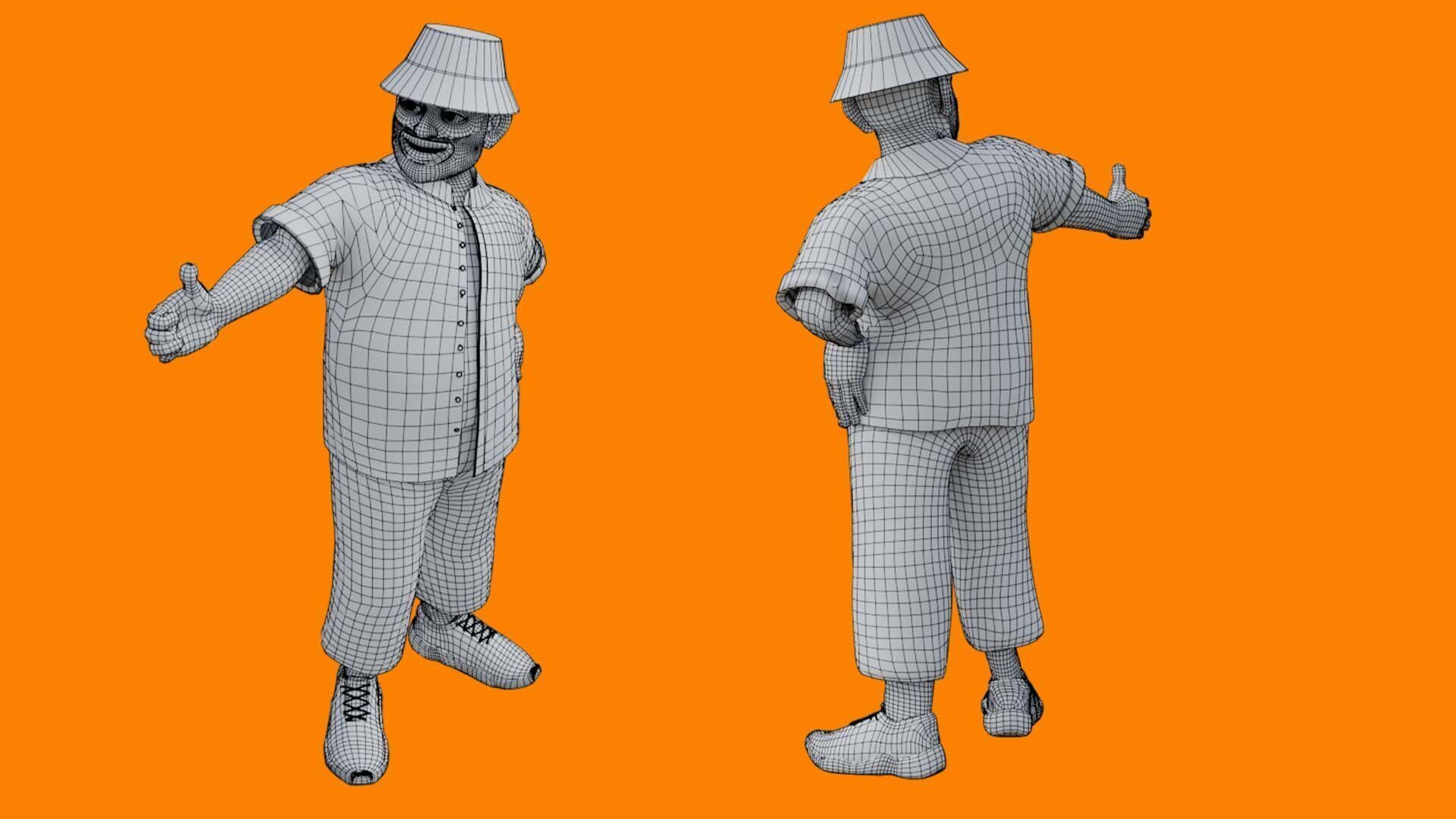 Tebogo Free 3D model_2