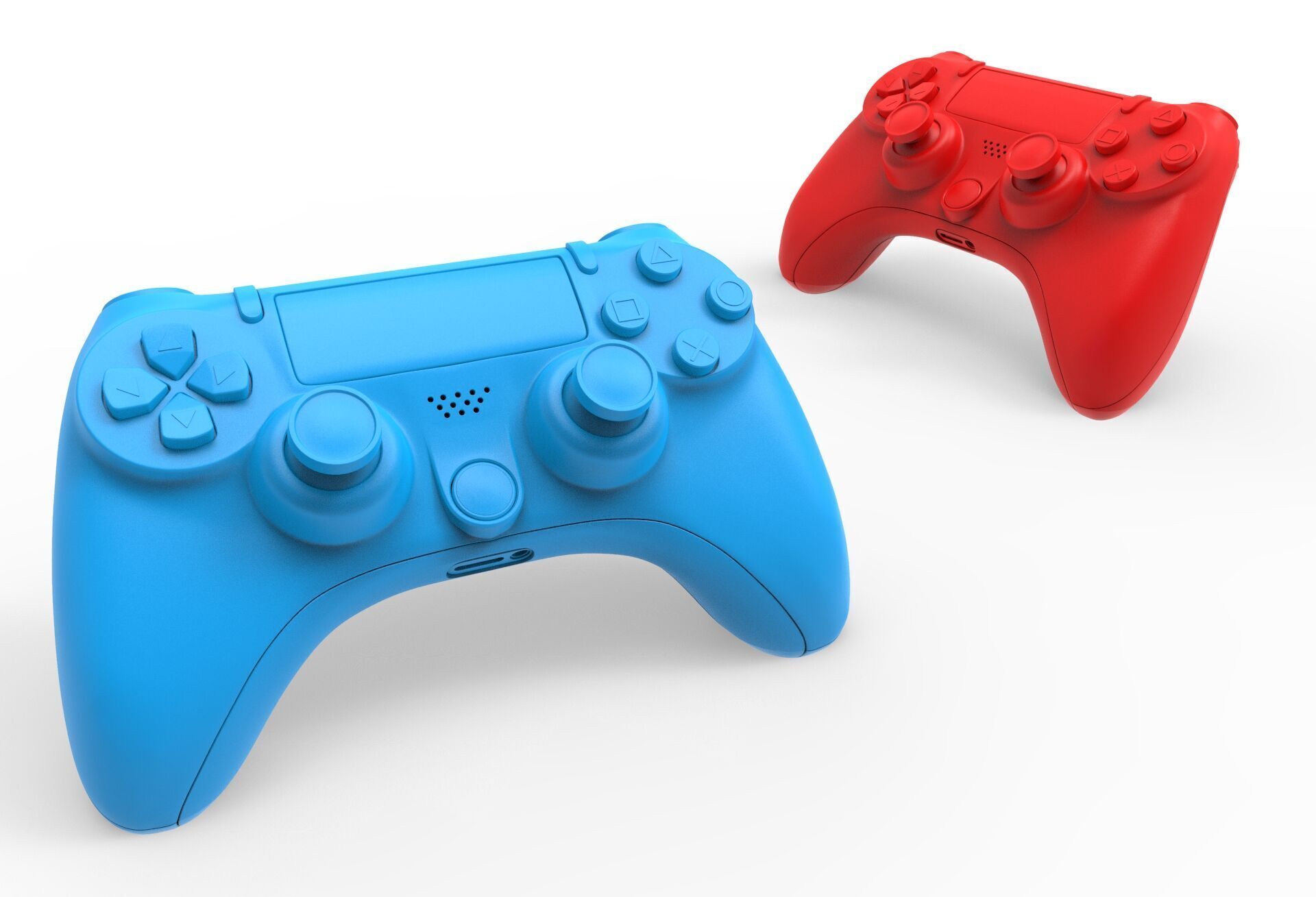 Gamepad  joystik 3D model_10