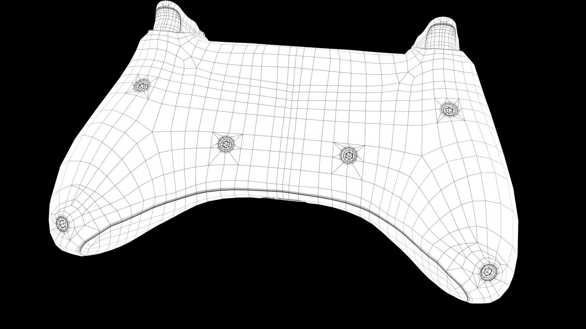 Gamepad  joystik 3D model_17