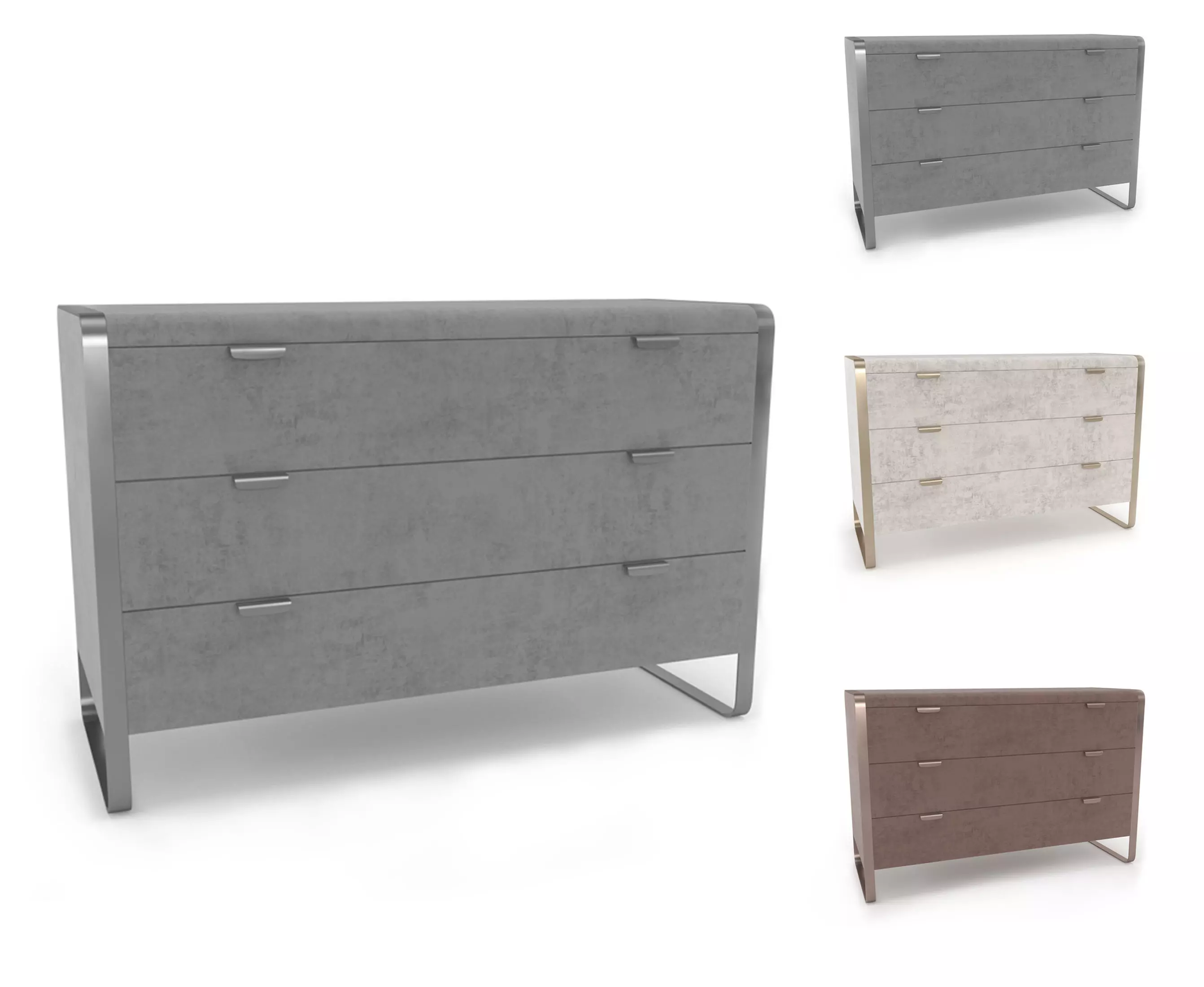 Cantori Elvis chest of drawers dresser 3D model_0