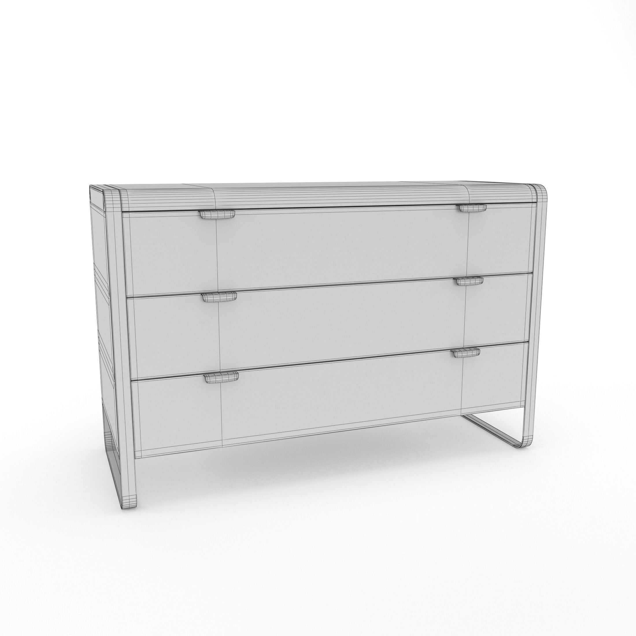 Cantori Elvis chest of drawers dresser 3D model_6