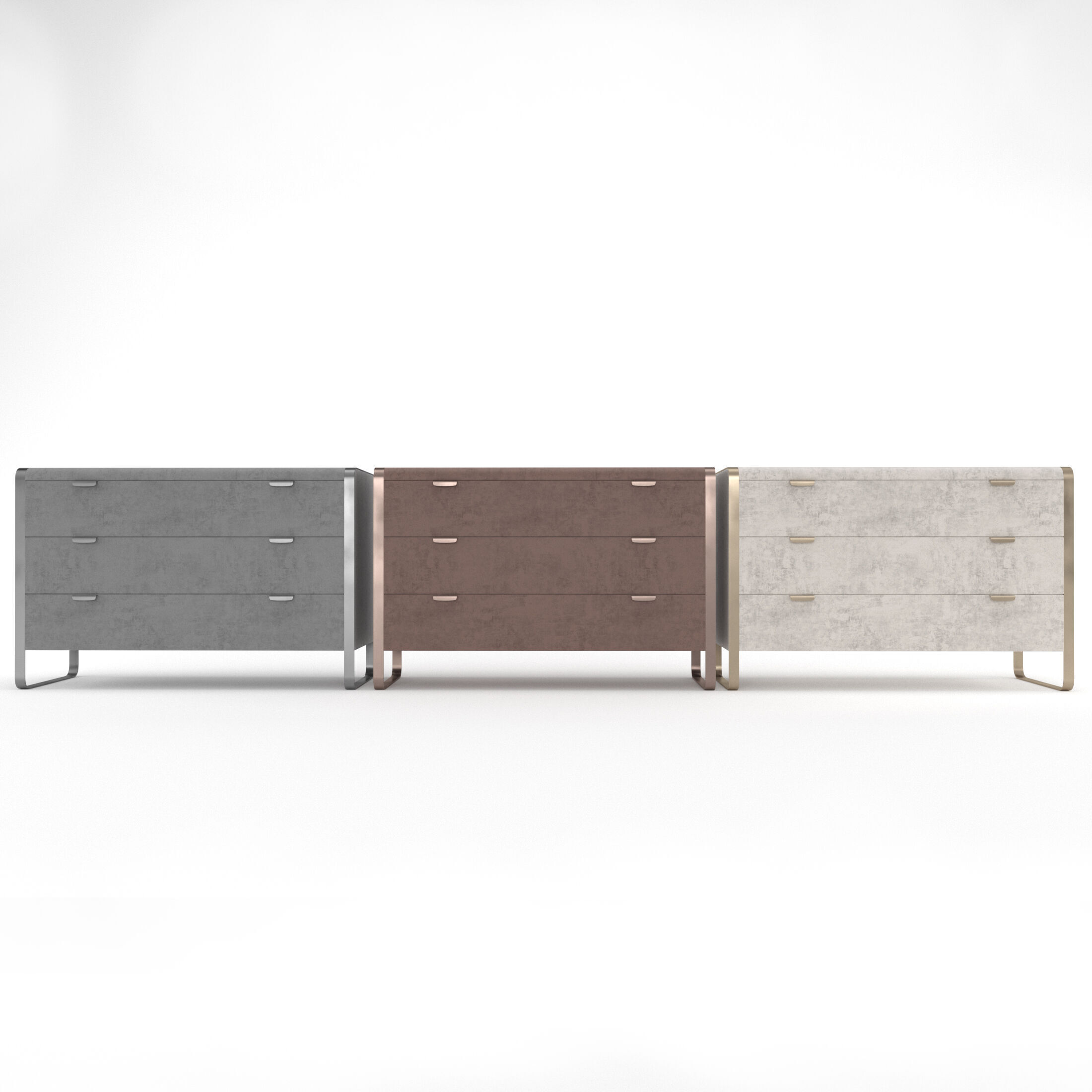 Cantori Elvis chest of drawers dresser 3D model_5