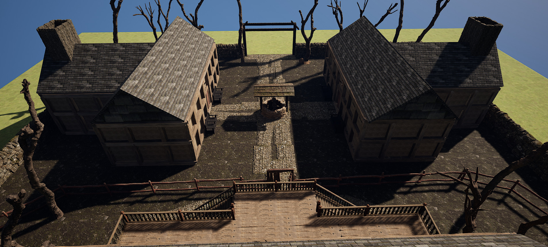 Village Environment Interior Exterior 3D model_15