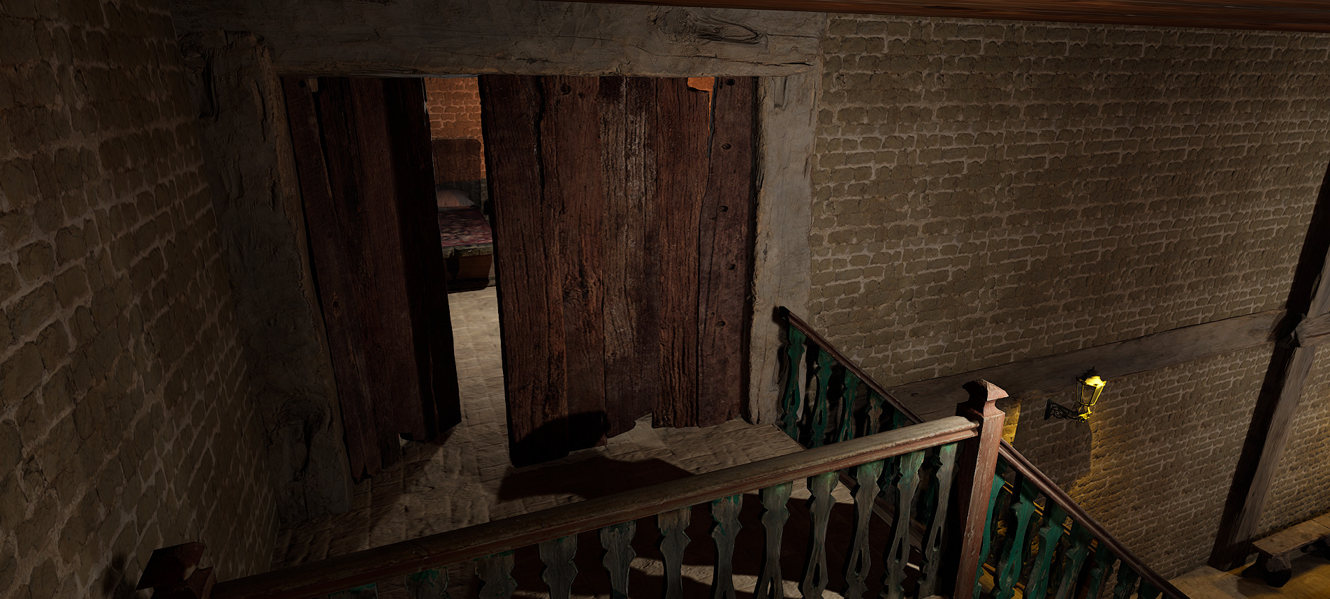 Village Environment Interior Exterior 3D model_24