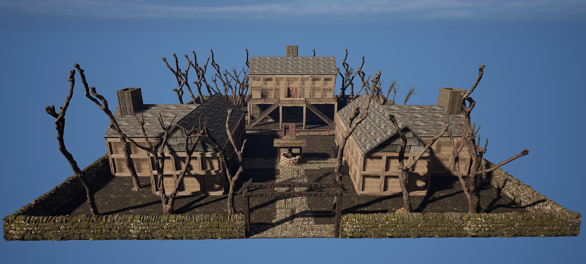 Village Environment Interior Exterior 3D model_20