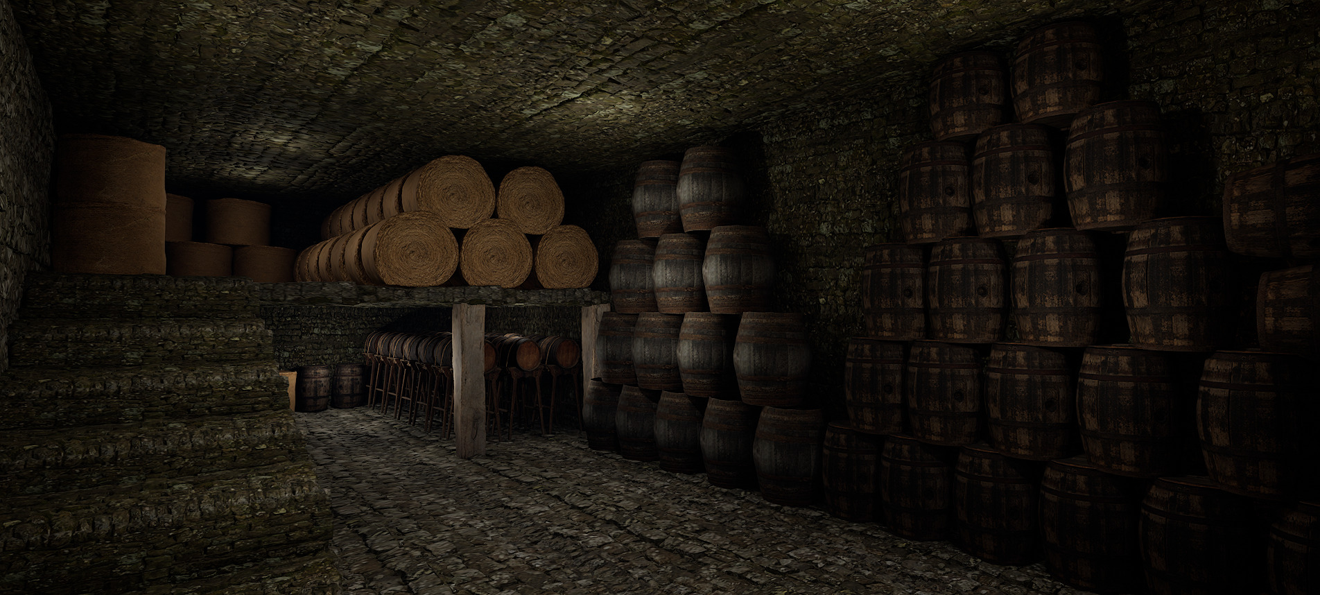 Village Environment Interior Exterior 3D model_36