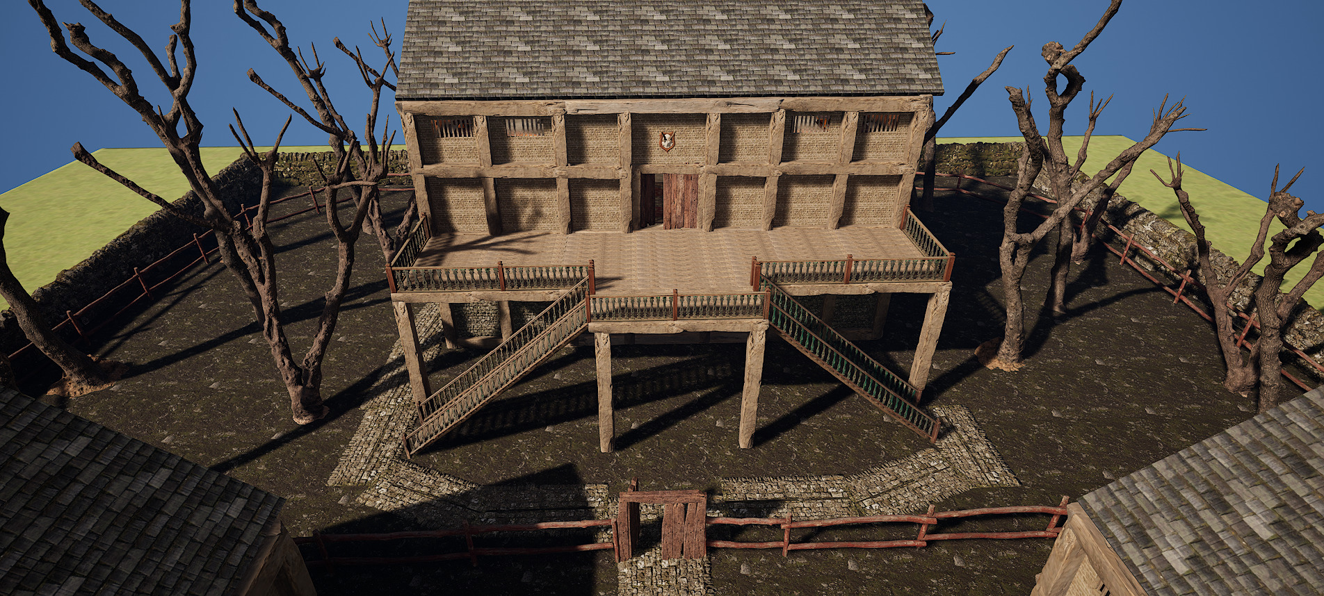 Village Environment Interior Exterior 3D model_14