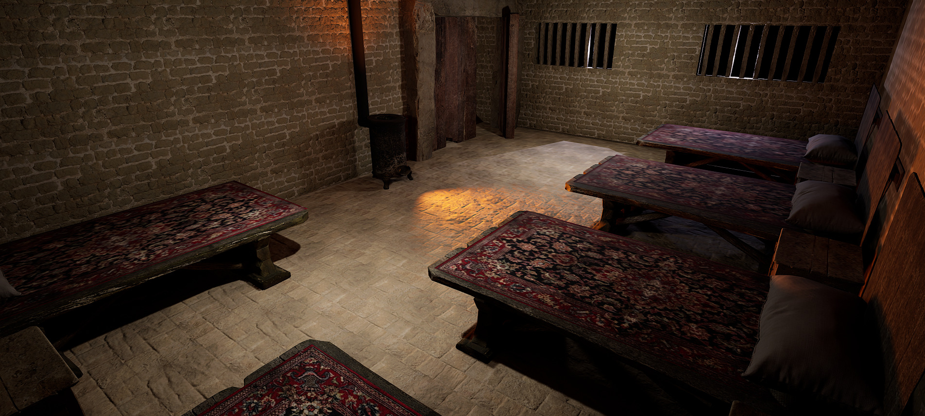 Village Environment Interior Exterior 3D model_26