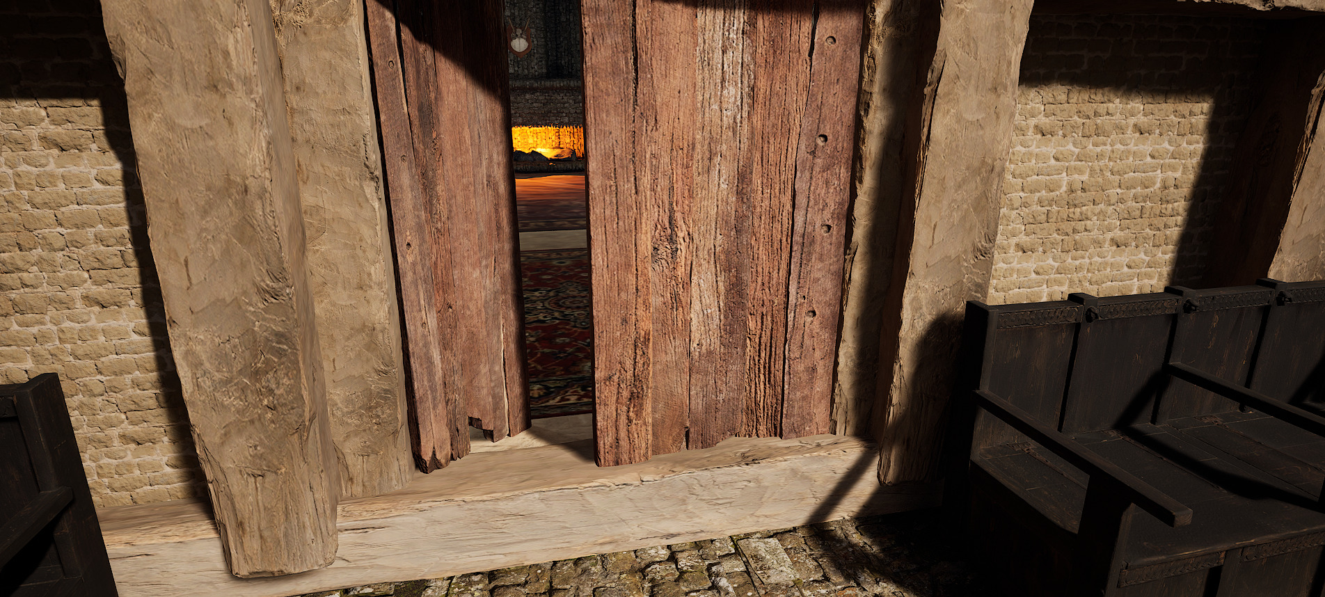 Village Environment Interior Exterior 3D model_8