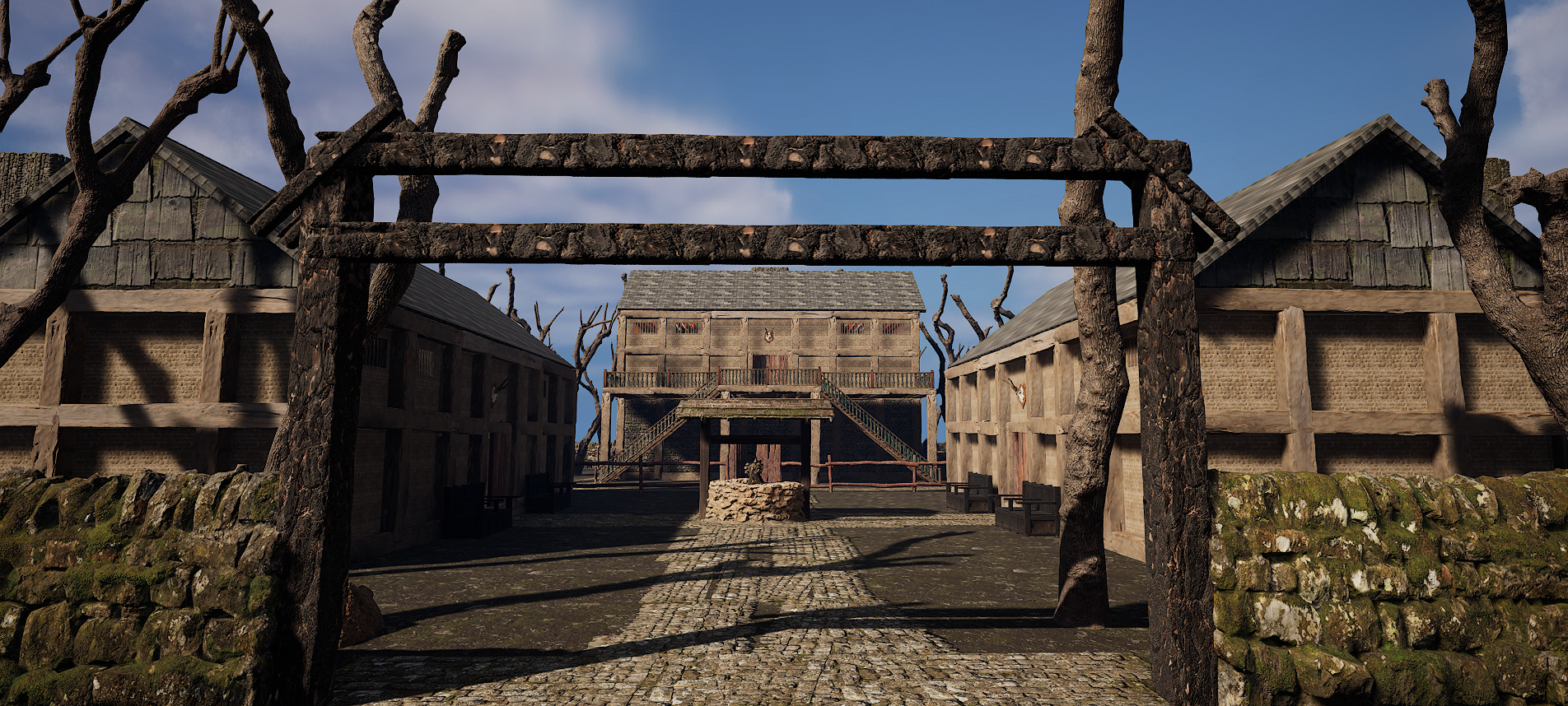 Village Environment Interior Exterior 3D model_21