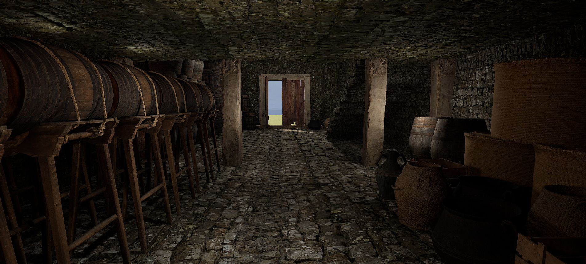 Village Environment Interior Exterior 3D model_37