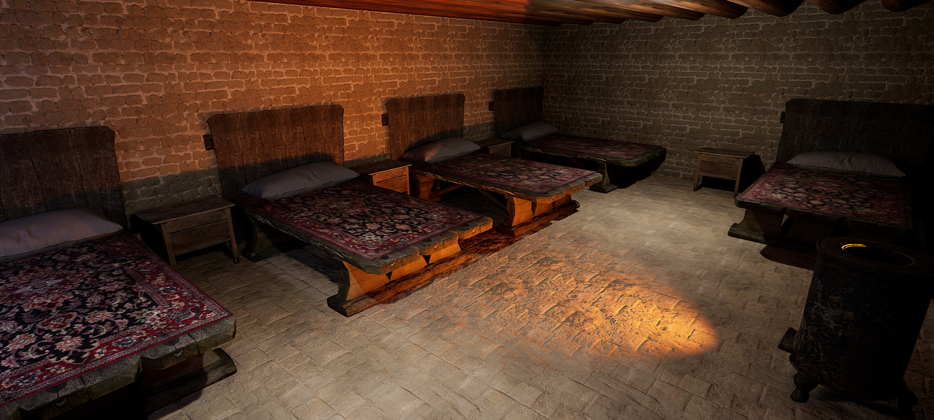 Village Environment Interior Exterior 3D model_25