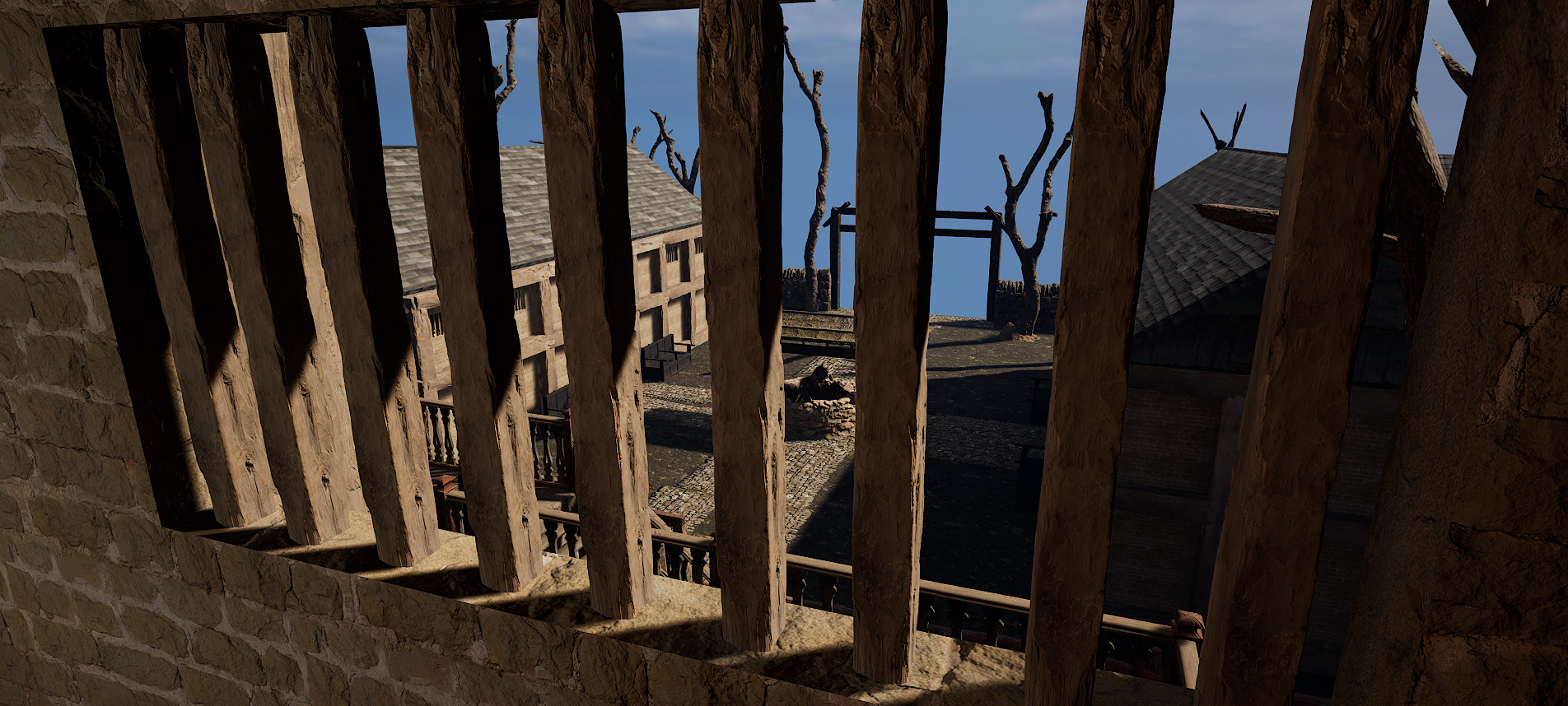 Village Environment Interior Exterior 3D model_46