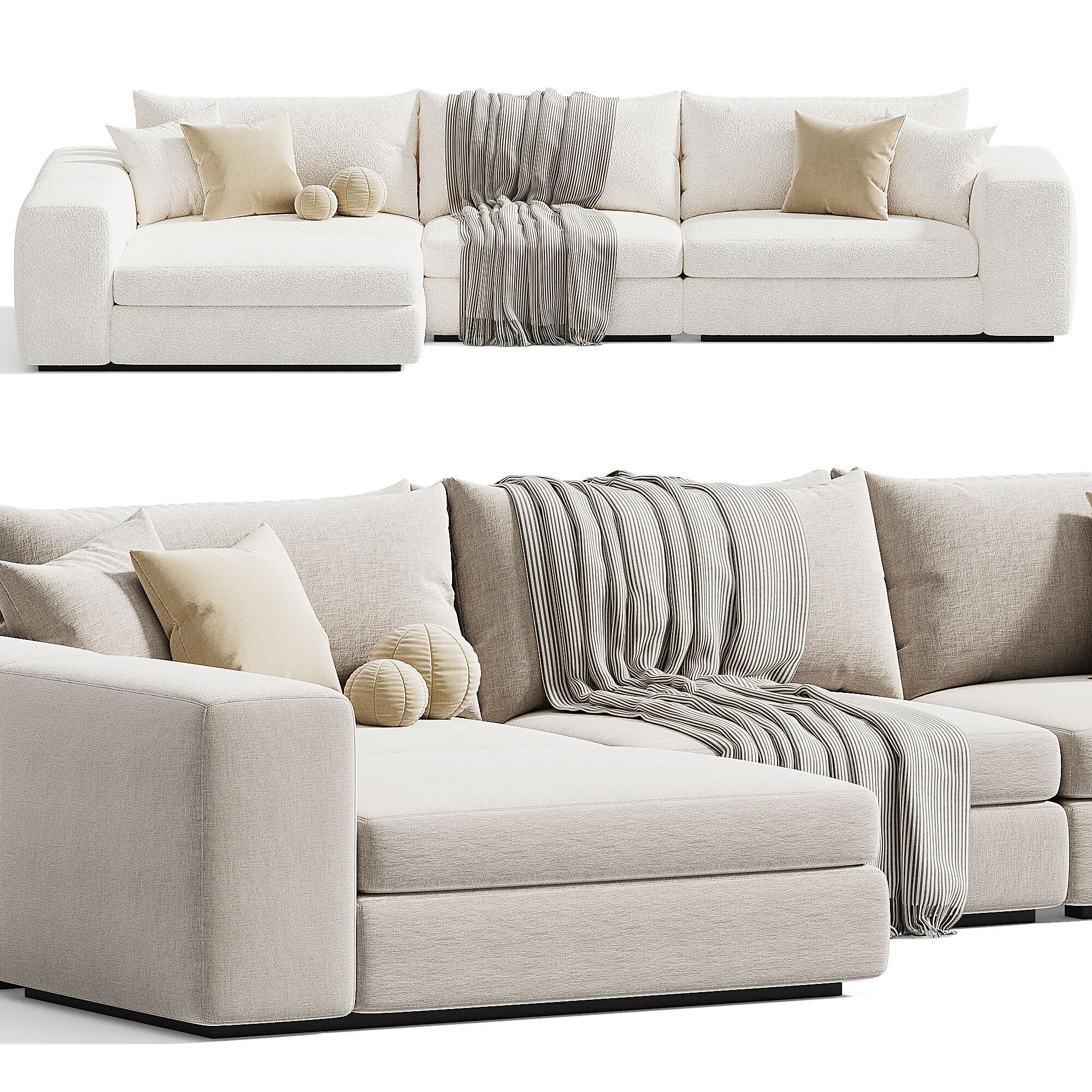 Sofa Vista Grande Lounge 3D model_2