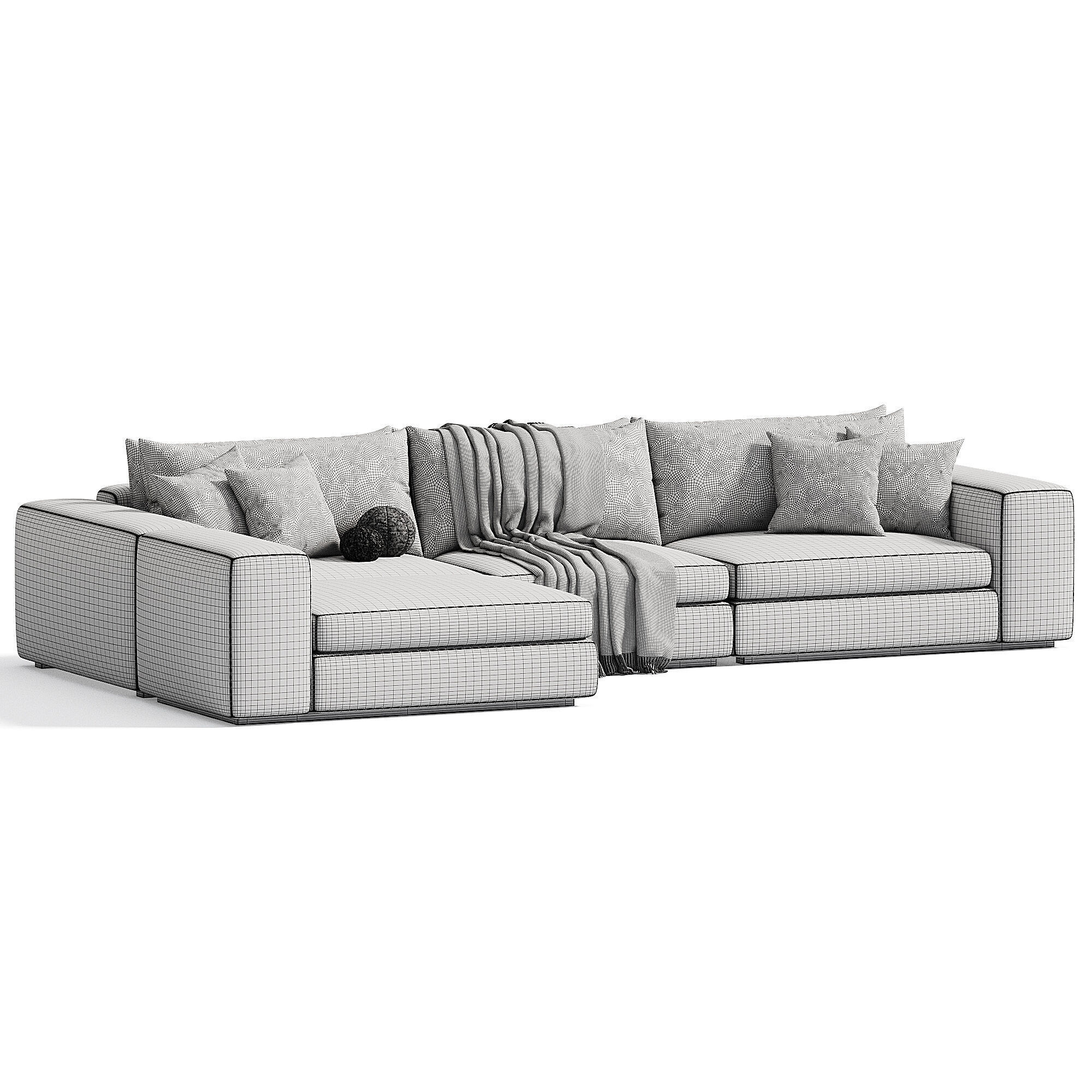 Sofa Vista Grande Lounge 3D model_4