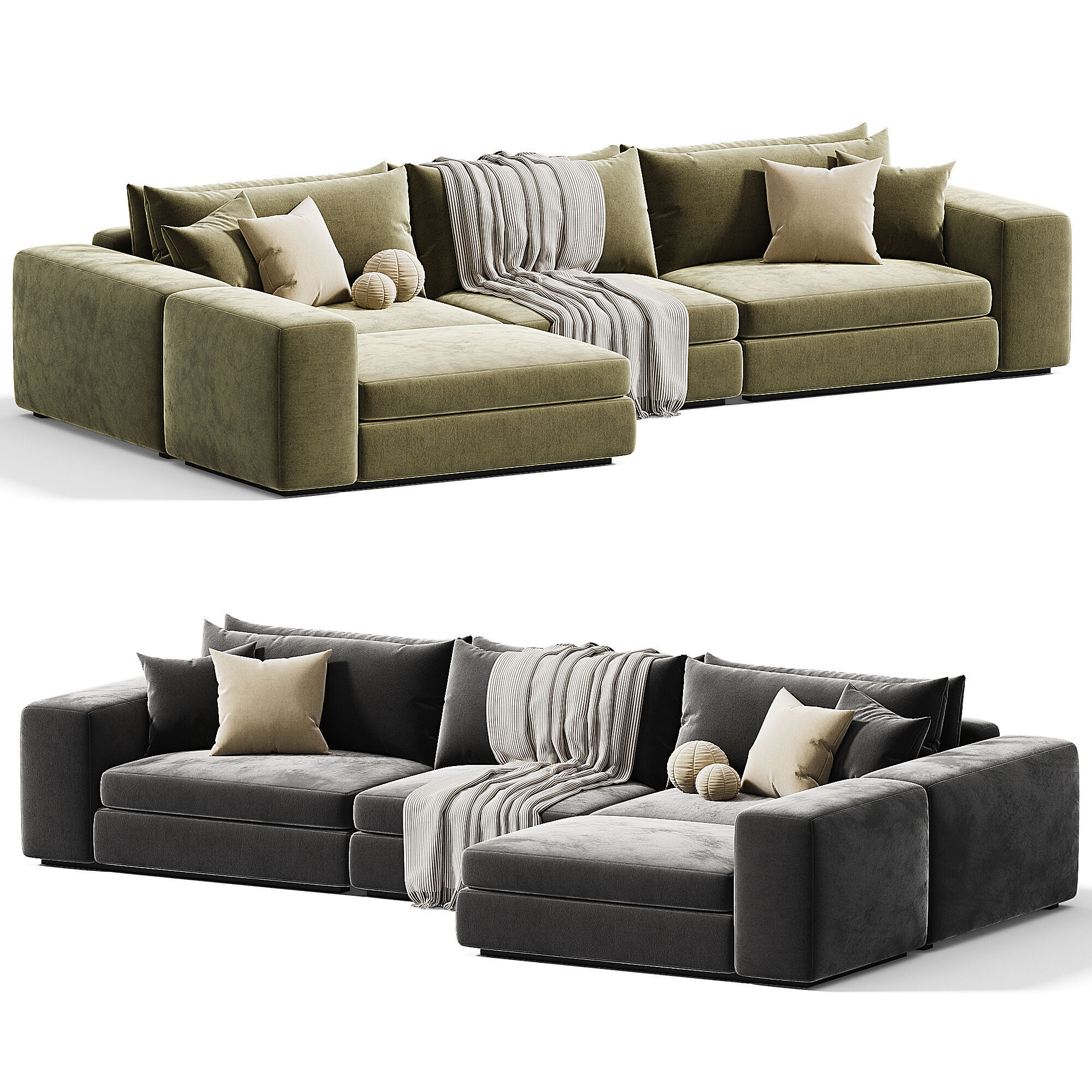 Sofa Vista Grande Lounge 3D model_1