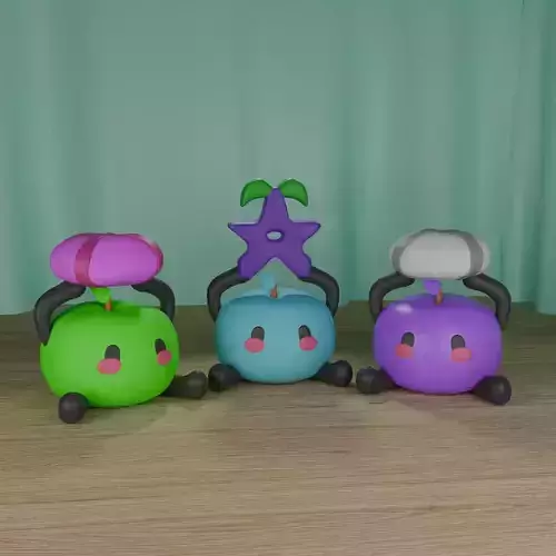 Junimo Stardew Valley STL file for printing 3d model