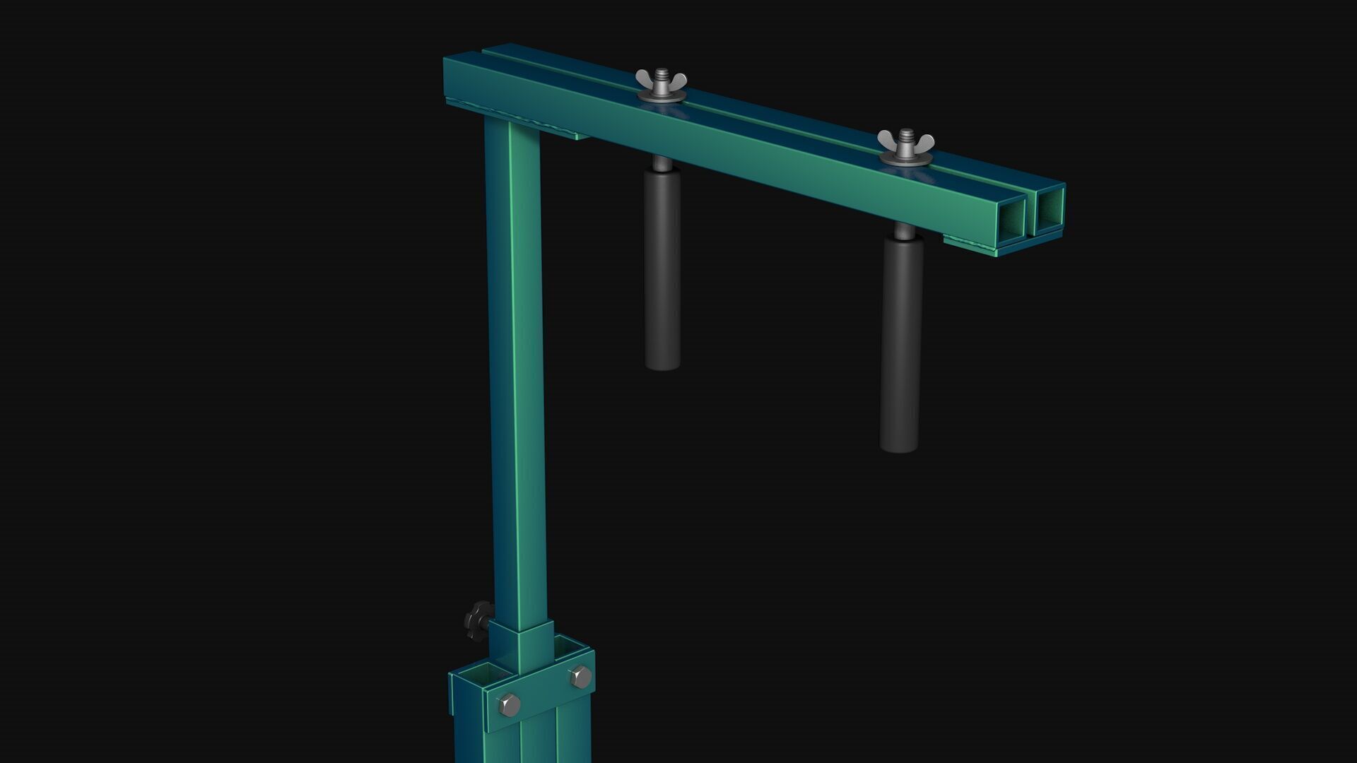 Car Door Installer for Auto Body Repair 3D model_3