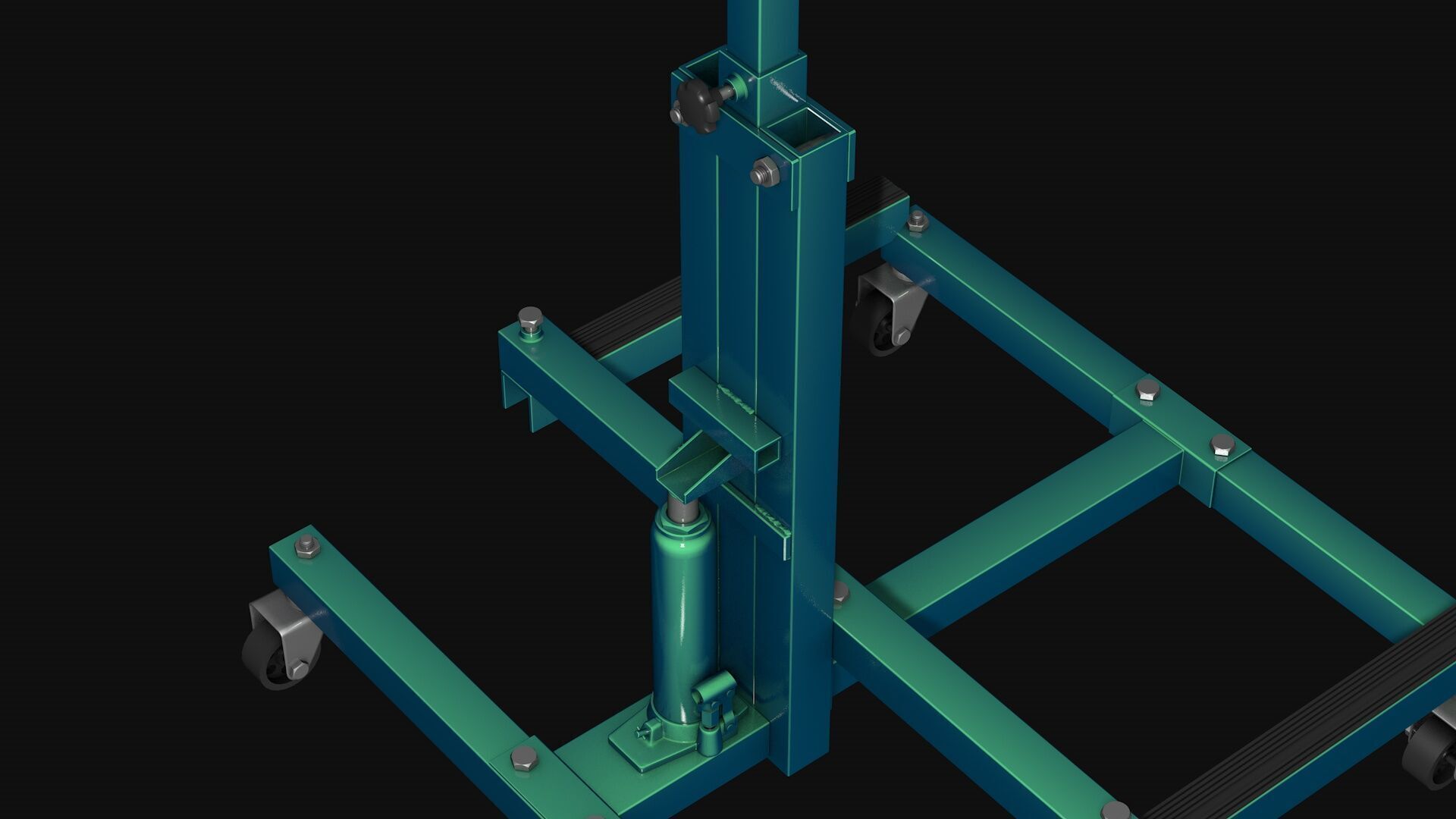 Car Door Installer for Auto Body Repair 3D model_5