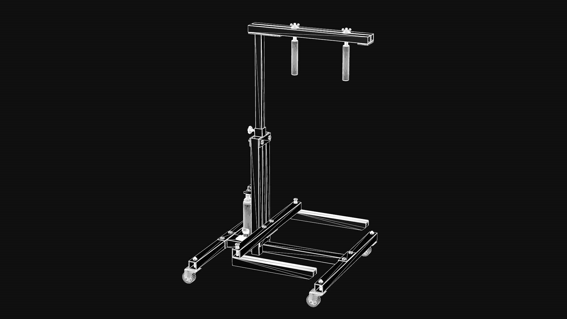 Car Door Installer for Auto Body Repair 3D model_6