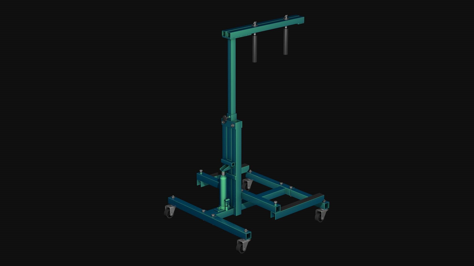 Car Door Installer for Auto Body Repair 3D model_1