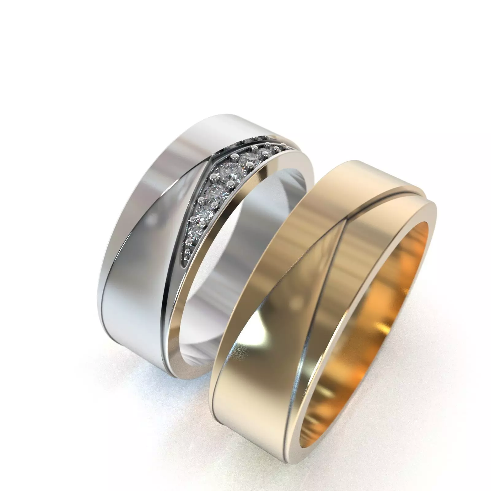 ring obr 629 3D print model_0