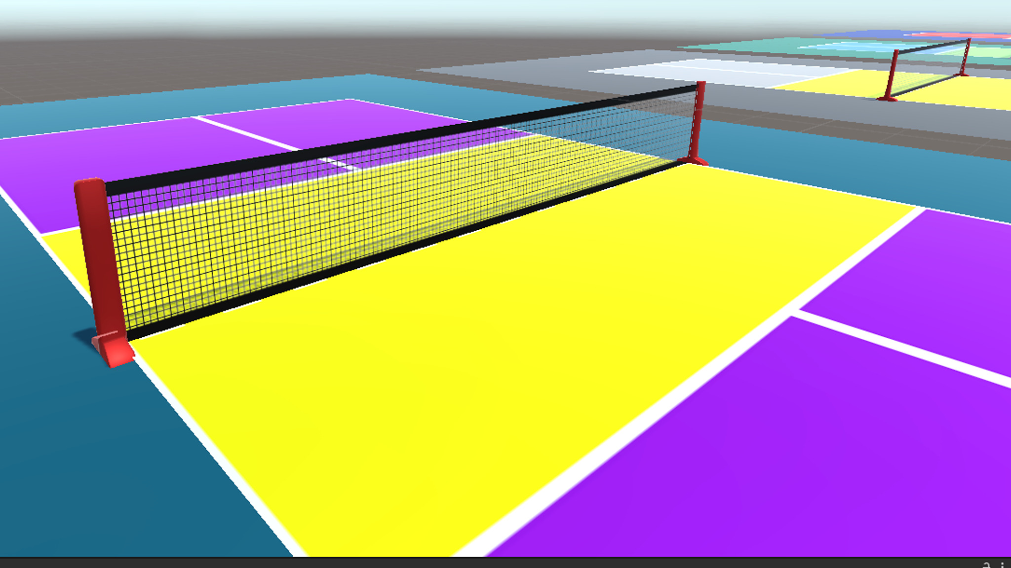 Pickelball Collection Low-poly 3D model_7