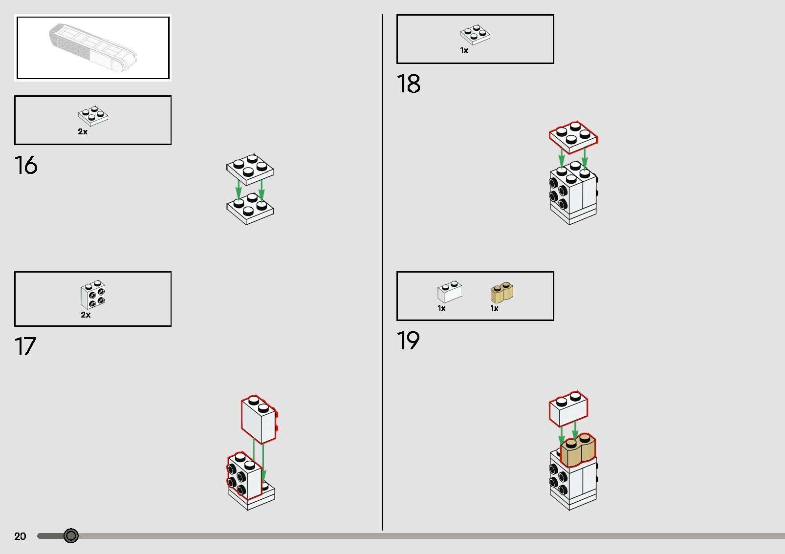 TwindBricks3D - 21349 Tuxedo Cat - High version   3D print model_34