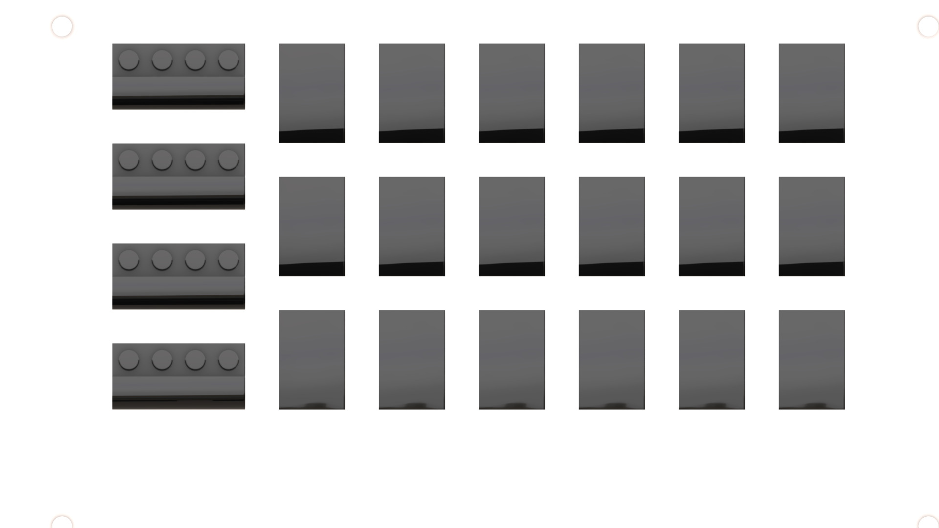 TwindBricks3D - 21349 Tuxedo Cat - High version   3D print model_7