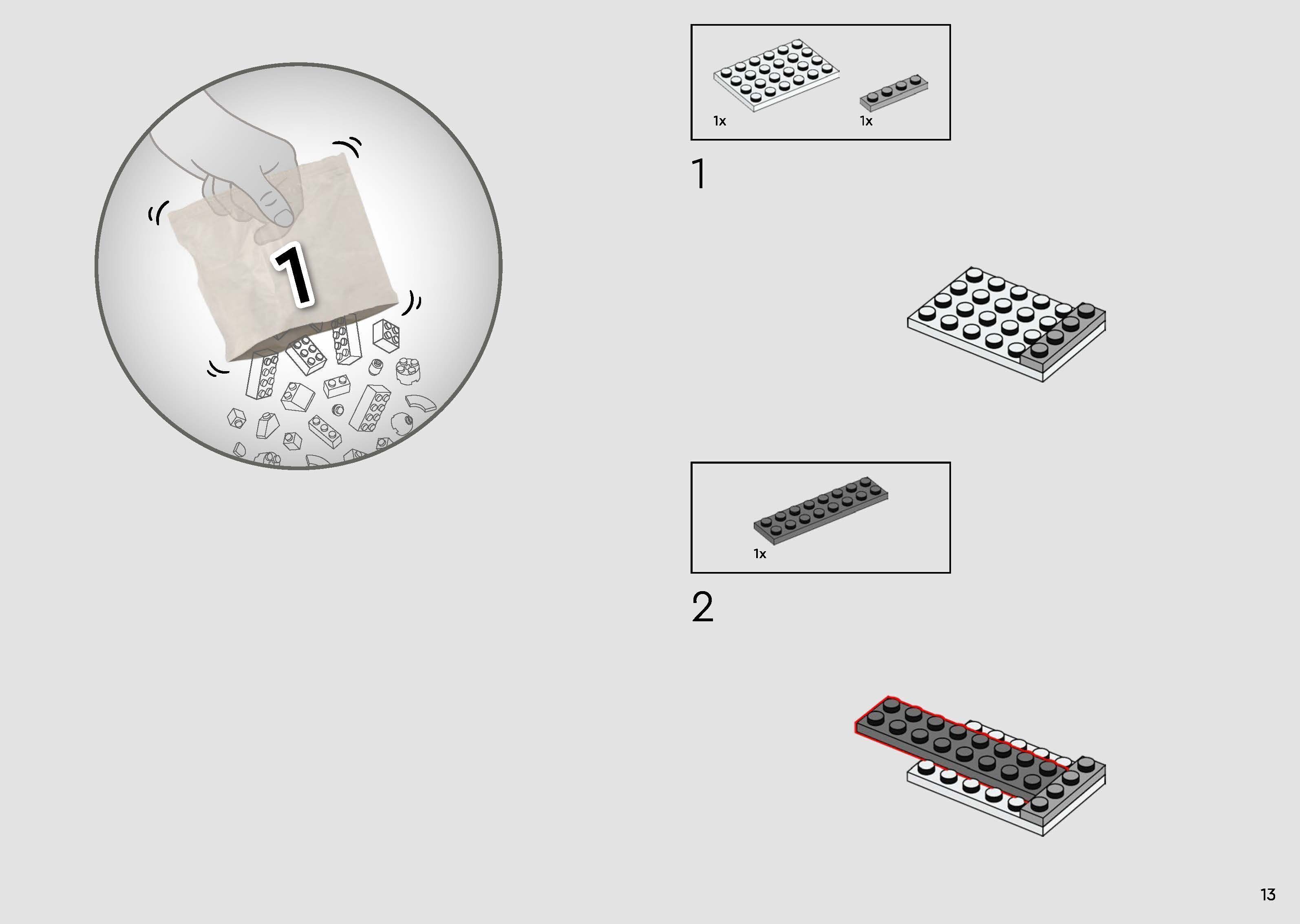 TwindBricks3D - 21349 Tuxedo Cat - High version   3D print model_31